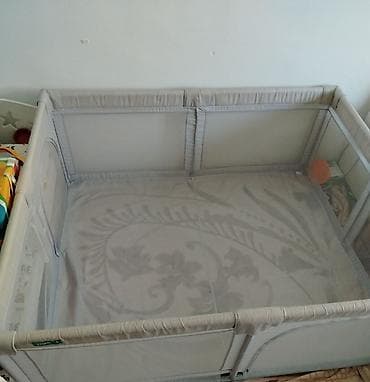 kape za spavanje: Puerri ogradica Cubo – siva - Prostrana i stabilna ogradica za bebe i — 2