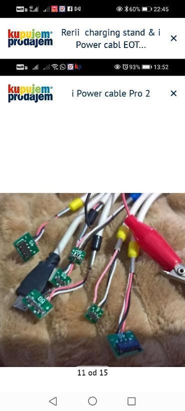 telefoni na dugmice: IPower Cable Pro 2 – servisni kabl set za napajanje i oživljavanje — 2