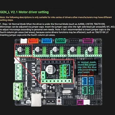 prsten za slikanje: MKS GEN L V2.1 – univerzalna kontrolna ploča za 3D štampače - — 3