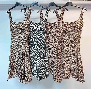 adidas size chart: 07. 🎗️Haljinice animal print 2.600 dinara🎗️H — 4