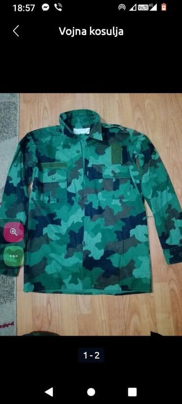 lidl muške pidžame: Košulja Na duge rukave, 2XL (EU 56), L (EU 52), M (EU 50), bоја - Šareno, Pamuk — 1