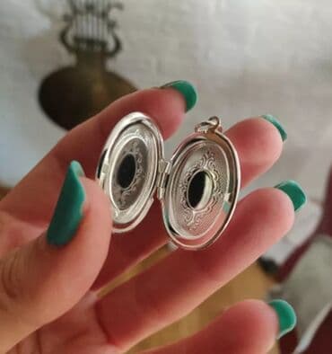 Bracelets: Sterling srebro 925 medaljon na otvaranje sa lancetom — 3