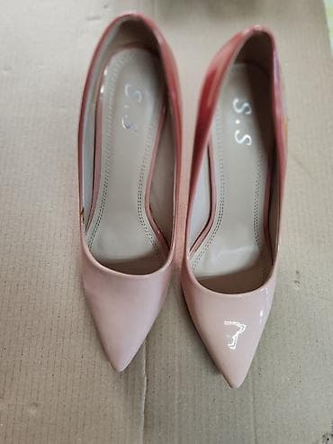 elegantne baletanke: Ženske salonke sa visokom štiklom - Model: klasične špic salonke - — 2