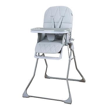 Dečija hranilica – siva - Udobno, podstavljeno sedište sa naslonom i