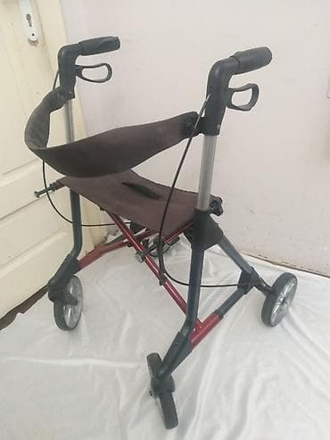 hodalica za stare: Nemacka aluminijumska hodalica-setalica, sa 4 tocka, ELAN CLASSIC — 3