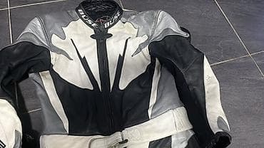 moderne pantalone 2023: BÜSE dvodelno kožno odelo za motociklizam (jakna + pantalone spojene — 3