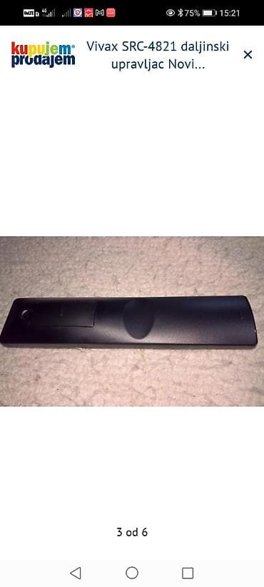 gps navigacija za auto: Vivax SRC-4821 daljinski upravljač za TV - Model: SRC-4821 (oznaka na — 3