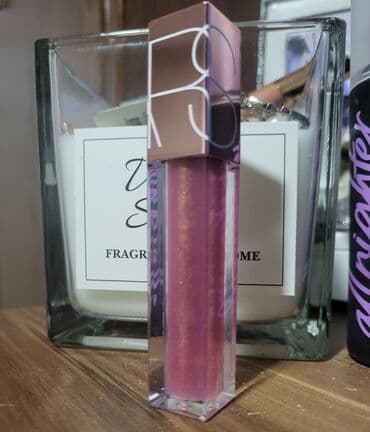 jednodelne pidzame h m: NARS sjaj za usne, nijansa Orgasm-peachy pink golden shimmer — 1
