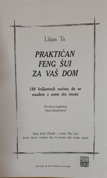 lektire za 5 razred pdf: Feng sui za vas dom-lilijan tu — 1
