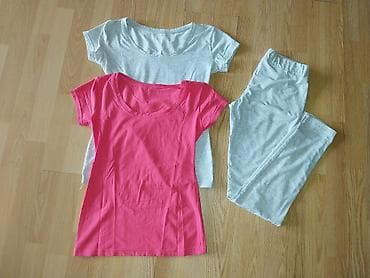 Muška obuća: Ženska odeća – set majica i trenerki - Tri pamučne majice sa kratkim — 3