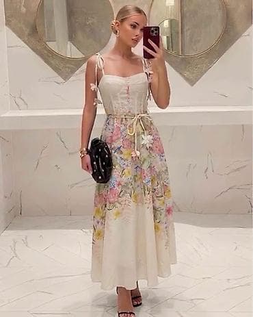 crop top dzemper: ROMANTIČNE MAKSI HALJINE SA CVETNIM DEZENOM – NOVA KOLEKCIJA — 3
