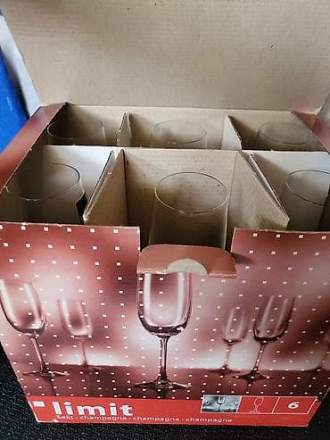 čaše za čaj: Case nove za vino,kristal Leonardo Nemacka iz 2000ih.god. Nemacke — 4