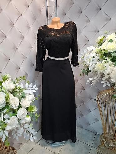 haljina duzina c: Elegantne svečane haljine – dugački modeli sa čipkom - Kroj: duga — 4