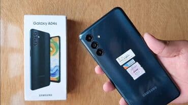 samsung s: Samsung Galaxy A04s, 32 GB, color - Black — 2