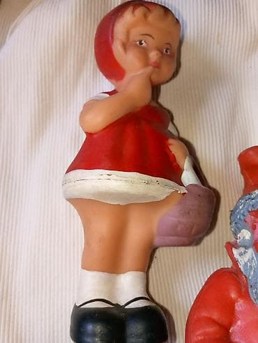 brada za deda mraza prodaja: Kolekcija figurica – Štrumpfovi + dve vintage gumene figurice - — 4