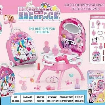 nike za devojčice: Dečji set “DIY Toy Backpack” – koferčić/ranac sa točkićima i kompletom — 5