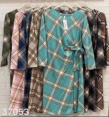 roze torbice: Ženska midi haljina Emi Moda – Made in Italy - Kroj: klasična midi — 2