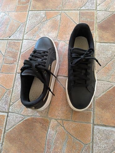 mokasine od prevrnute koze: Puma, 38, color - Black — 2