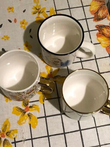 metalac šolje za kafu: Nove porcelanske šolje za čaj ili kafu — 5