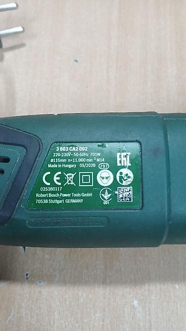 Motorne testere: Ugaona brusilica Bosch (model 3 603 CA2 002) - Snaga motora: 701 W - — 6