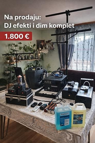 DJ efekti i dim – komplet set U kompletu se nalazi sve što je