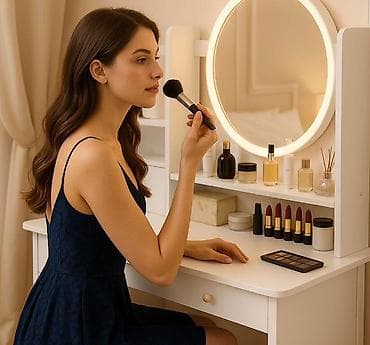 mali radni stol: Pretvorite svoju spavaću sobu ili garderobu u pravi beauty kutak uz — 8