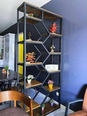 ikea police za zid: Moderan otvoreni regalski sistem/etažer za dnevni boravak ili — 1