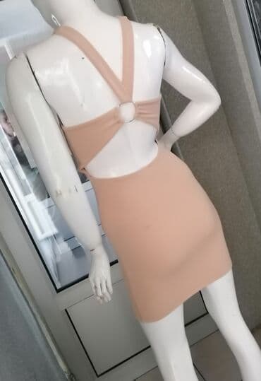 leprsava haljina: S (EU 36), color - Beige, With the straps — 3