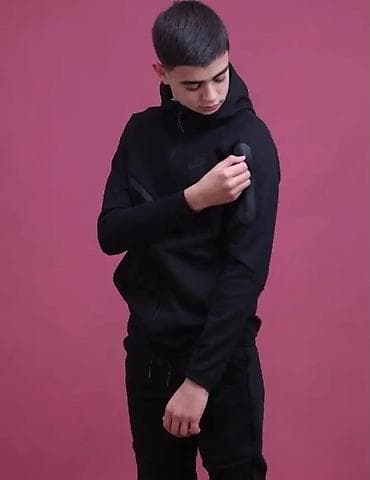 pantalone versace: Trenerka Nike, bоја - Siva — 3