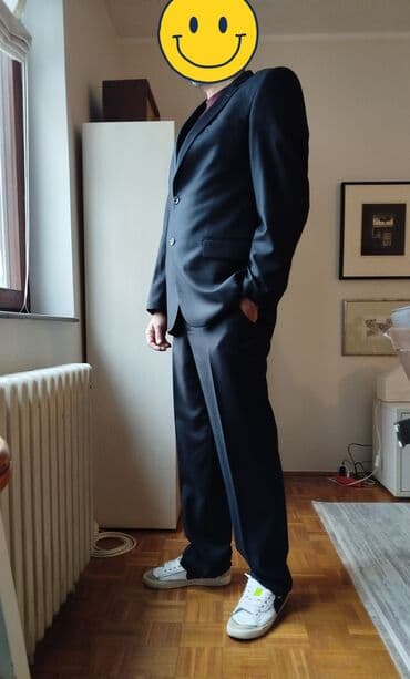 Trousers: Muško odelo, crno, veličina 50 (L/XL), 180/185 cm, 80-90 kg — 7