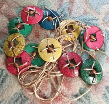 set novcanik i kais: Hand made kais - sa Balija. Letnji kais, vezuje se oko struka — 1