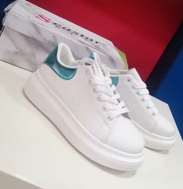 daihman obuca za zene: Alexander McQueen, 38, color - White — 2