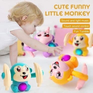 Cena 1380din Igračka majmun koji prva. šeta, igra Opis: Naziv