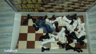 mini fudbal igracka: Drustvena igra sah mice dame slanje ili licno preuzimanje zrenjanin — 2