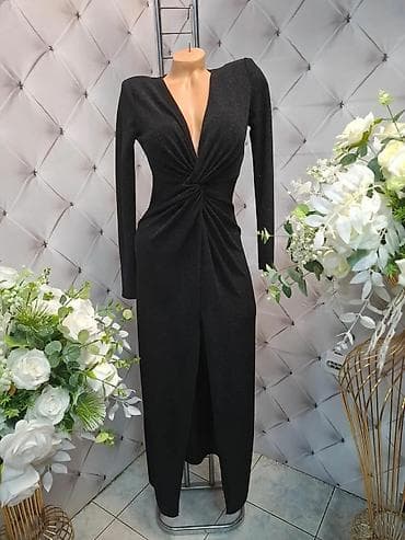 doca torbe akcija: Elegantna večernja haljina sa šljokičastim efektom - Model: duga — 1