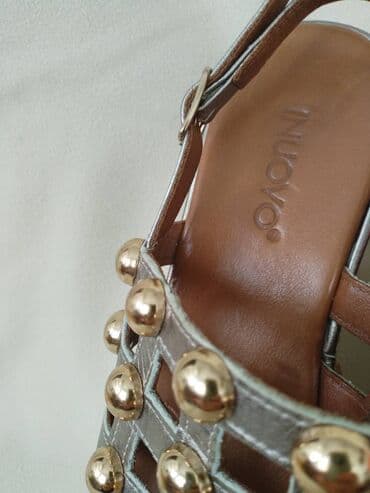 oksfordice sa platformom: Sandals, 38 — 12