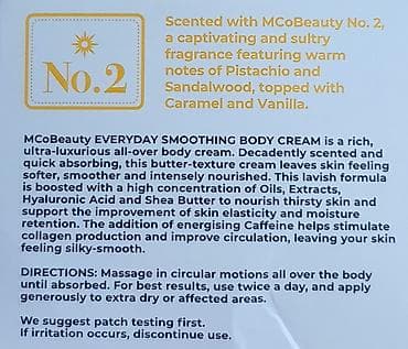 torbe doca: MCoBeauty Smoothing Body Cream – 240 ml (8.11 fl oz)*novo, neotvoreno — 5