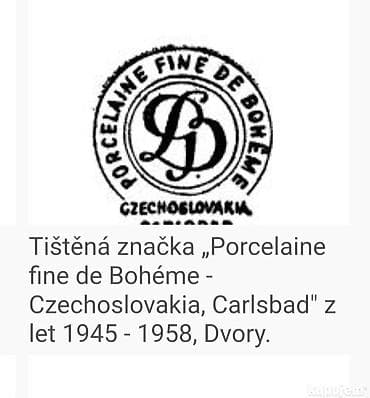 Ostali antikviteti: Servis za torte,kolace iz 1945 do 1958godine. Bohemija Carlsbad — 6