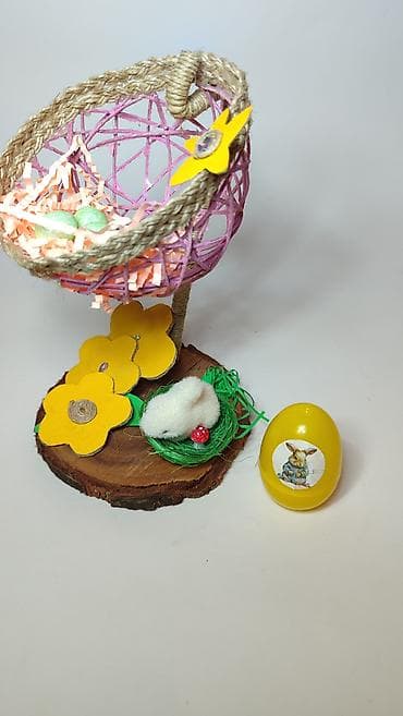 Ogledala: Uskršnja dekoracija – ručno rađena mini scenografija - Unikatna — 2