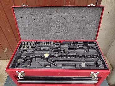 Merni alati i instrumenti: Metalni kofer za alat - ✅Metalni kofer za alat premljen sa 2 fioke i — 8