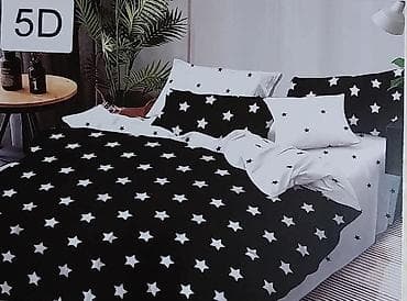 Kućni dekor: BRACNE POSTELJINE – komplet 5D dezen Opis: - Komplet posteljine sa — 8