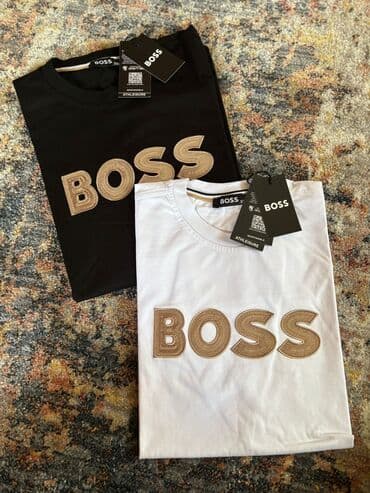 mizan spavacice: Short sleeves T-shirt, Boss, color - Multicolored, Cotton — 9