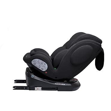 autosediste: KIKKA BOO i-FELIX i-Size ISOFIX autosedište 40–150 cm, dark grey — 2