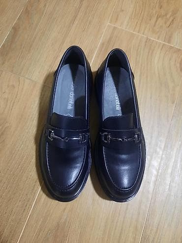 cipele sa vazdusnim djonom: Ženske mokasine – crne - Klasičan mokasin model sa metalnom kopčom u — 7