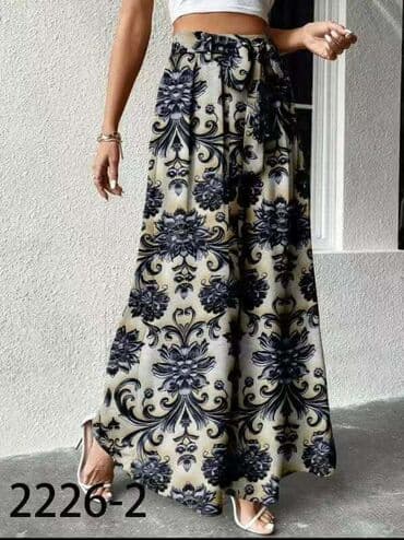 pantalone versace: Regular rise, Palazzo — 6