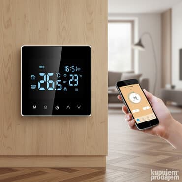 spoj gusane i pvc cevi: WiFi Termostat 16A za Električno i Podno Grejanje - Novo 🌡️🔥 — 1