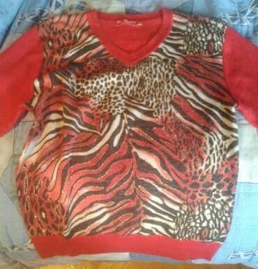 h: M (EU 38), Wool, Casual cut, Animal — 2