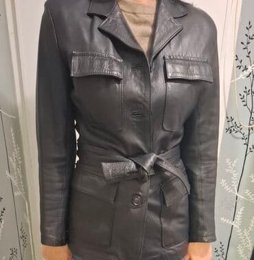 Jackets, Coats, Vests: Ženska kolekcija kaputa i jakni – različiti stilovi 1) Kožna — 1