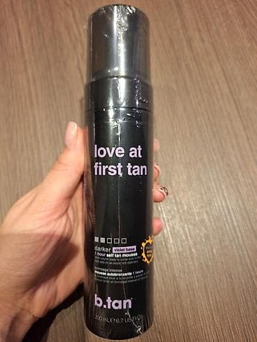 B.tan “love at first tan” – samopotamnjivanje u peni, 1-hour mousse - na lalafo.rs B.tan “love at first tan” – samopotamnjivanje u peni, 1-hour mousse -