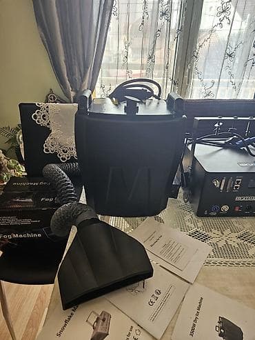 mini masina za sudove: Komplet za scensku atmosferu – mašine i tečnosti za sneg, dim i — 5